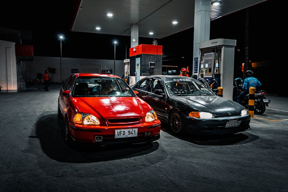 hydrogen fuel cell car futuristic road 2026